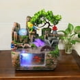 thumbnail image 1 of Miumaeov Tabletop Rockery Water Fountain Indoor Mini Waterfall Relaxation Feng Shui Desktop Decoration For Home Office, 1 of 13