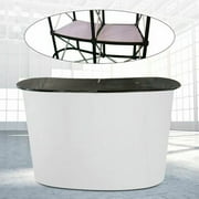 Miumaeov Trade Show Salon Reception Desk Pop Up Display Mall Counter Exhibition Stand