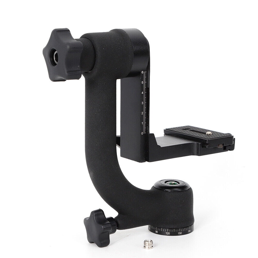 Miumaeov Tripod 360° Panoramic Rotatable Black Professional Gimbal