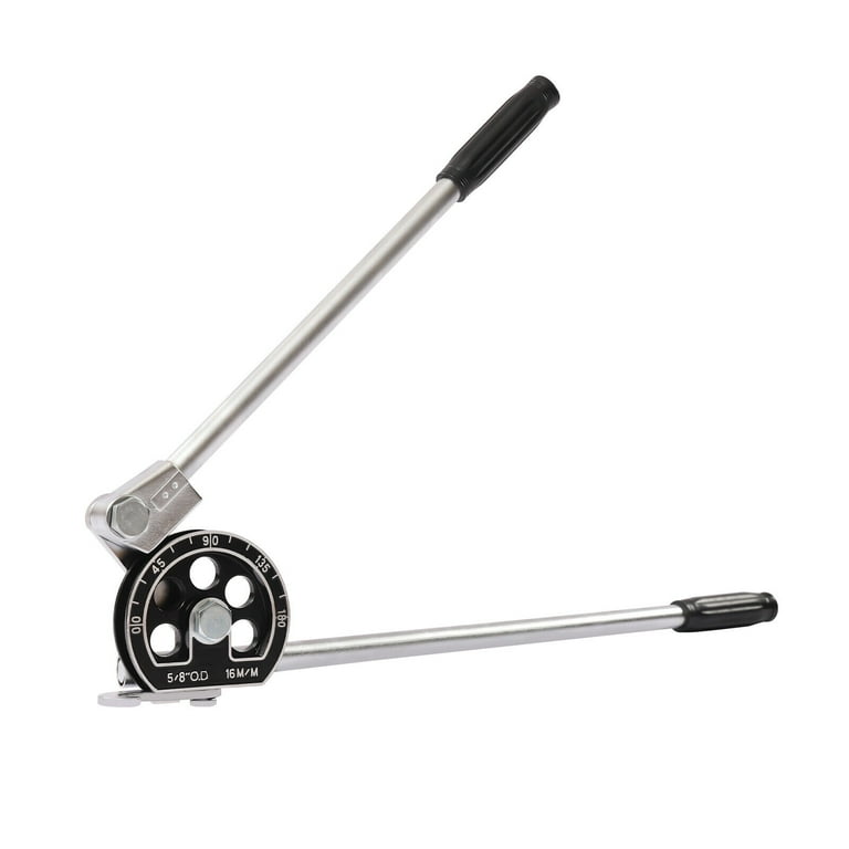 Copper Pipe Bender Jiawu 180-Degree Manual Tube Bender - 3-in-1 Tool For 6mm, 10mm, 12mm (1/4", 3/8", 1/2") Copper & Aluminum Tubing DIY Pipe Bender
