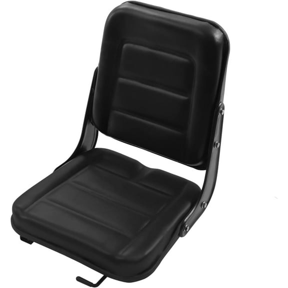Miumaeov Universal Forklift Seat Dozer Telehandler Lawn Mower Seat Tractor Suspension Seat with Slides Replacement Truck Seat Cushion