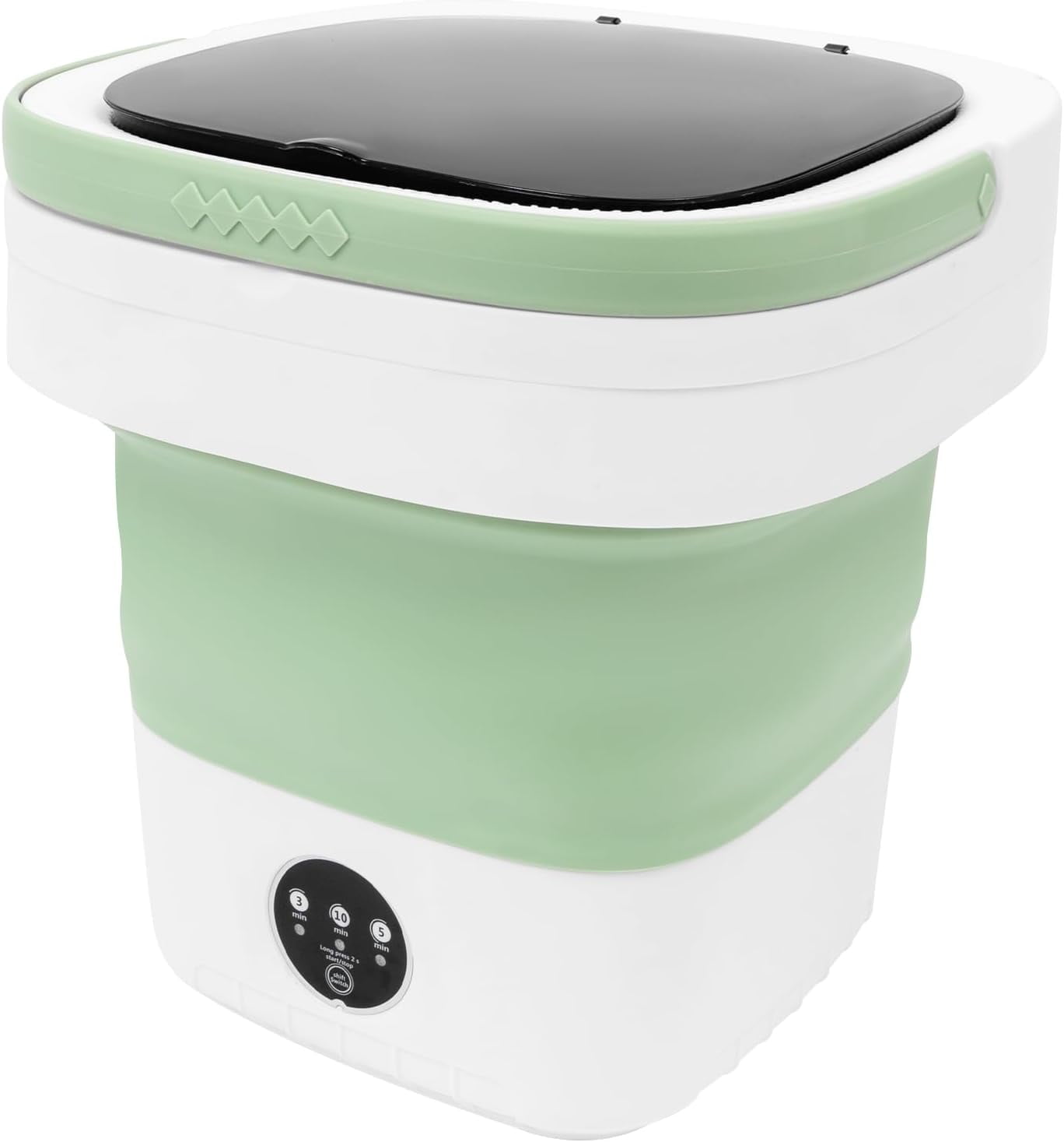Mini Foldable Washing Machine,12L Upgraded Portable washing machine, small washer for Underwear or Small Items, Apartment, Dorm