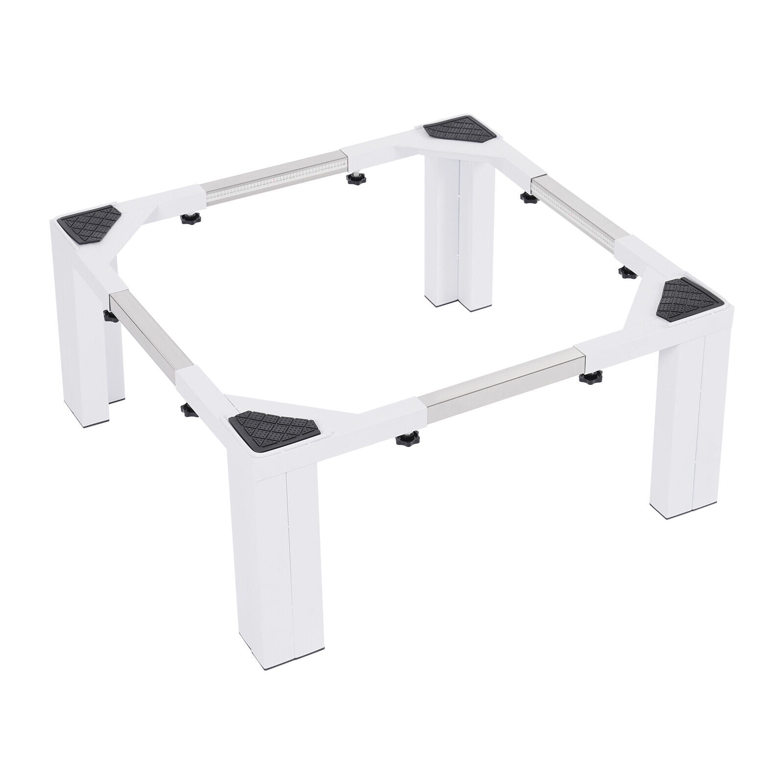 Miumaeov Washer Pedestal Stainless Steel Dryer Stand Pedestal Washing Machine Stand Adjustable