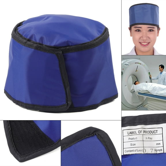 Miumaeov X-ray Protection Lead Cap Flexible Gel Radiation Head Shield Lead Hat Safety Miumaeov