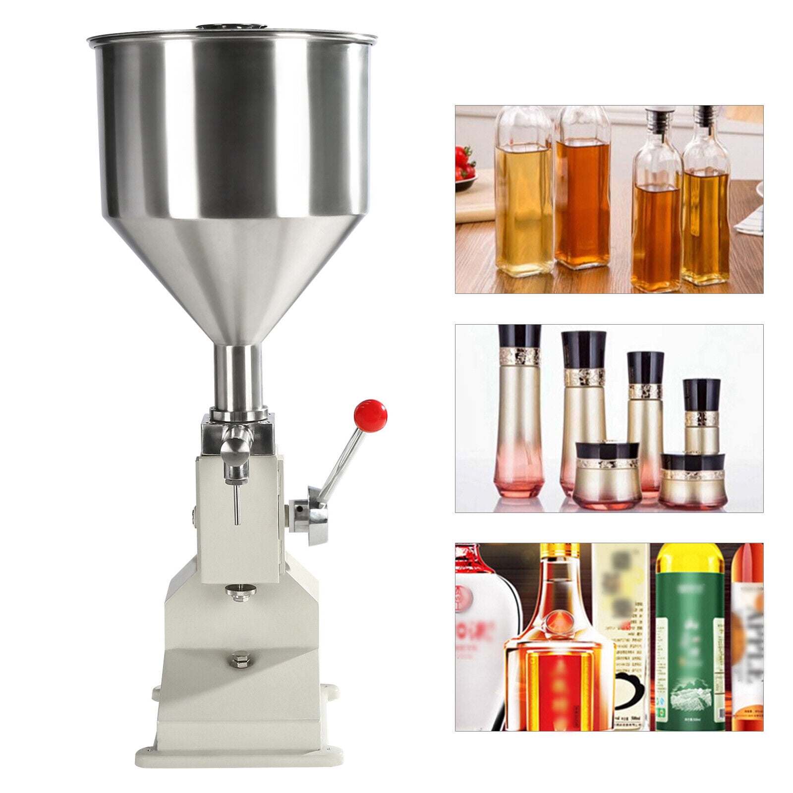 Manual Paste Honey Liquid Lip gloss Machine Filling Machine for Ointment  Mini