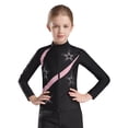 thumbnail image 1 of Miutii Girls Figure Ice Skating Training Jacket Rhinestones Sparkly Gymnastics Winter Sports Training Warm Coat Pink 6, 1 of 5