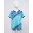 thumbnail image 1 of Miutii Kids Boys Football Jersey Short Sleeve Soccer T-Shirt Uniform Running Biking Tee Tops B Sky Blue 3XS, 1 of 9