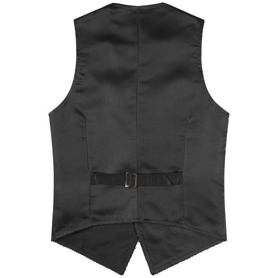 Miutii Men Women Sparkly Hip Hop Jazz Dance Tops Vest Party Festival Disco Stylish Suit Sleeveless Black 160/L