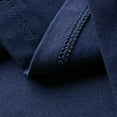 thumbnail image 1 of Miutii Men's Basic Shirt Tops Short Sleeve Mock Neck T-shirts Thermal Underwear Pullovers Undershirt Blue XL, 1 of 8