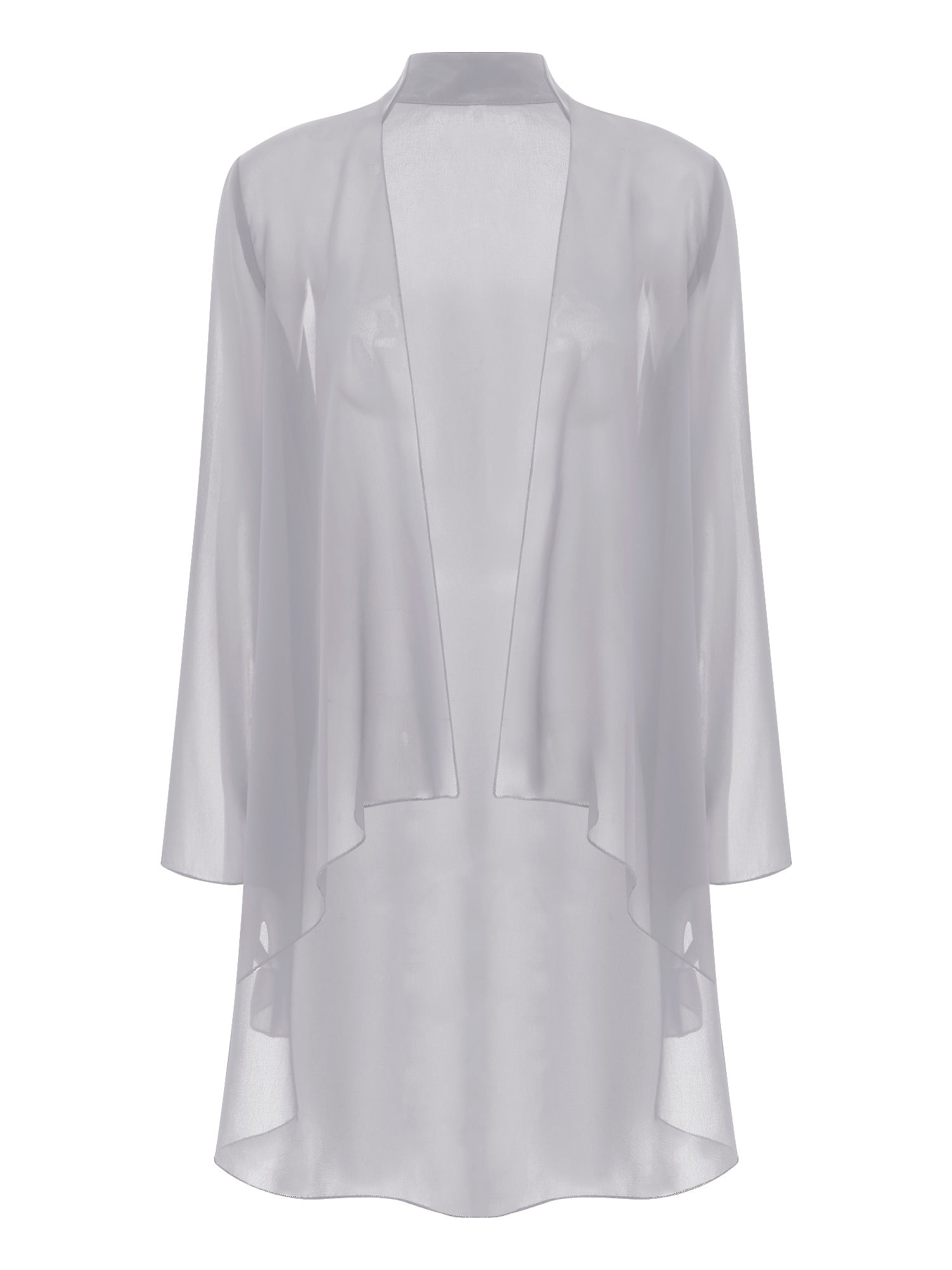 Miutii Women's Dressy Chiffon Cardigan Wedding Guest Outfits Open