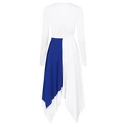 Blue Gold Dress
