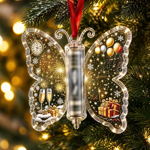 Mivyn Christmas Cash Wallet Gift Butterflies Decoration