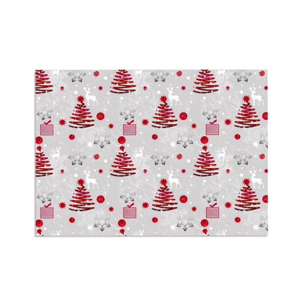 Miwamany 3 Pack Christmas Wrapping Paper Assorted Festive Patterns Double Sided Gift Wrap for Holiday Party Gift Decoration Supplies Indoor