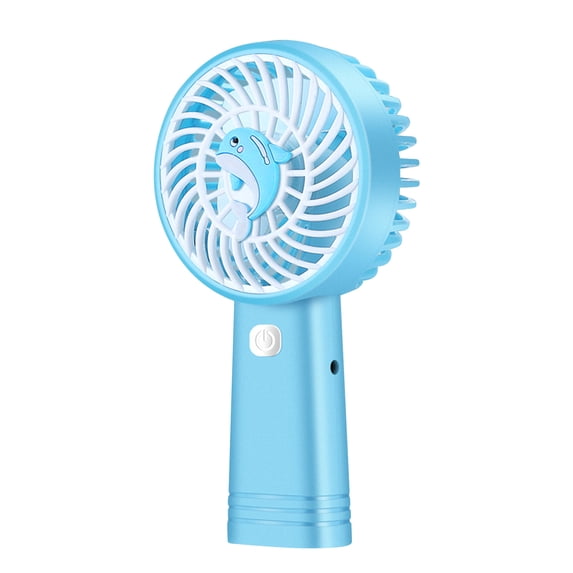 Miwamany Cartoon Mini Small USB Fan,Portable High Wind Power Rechargeable Handheld Fan for Students and Kids,3-Speed Adjustable Quiet Air Circulator for Summer Outdoor Travel,Beach,and Camping