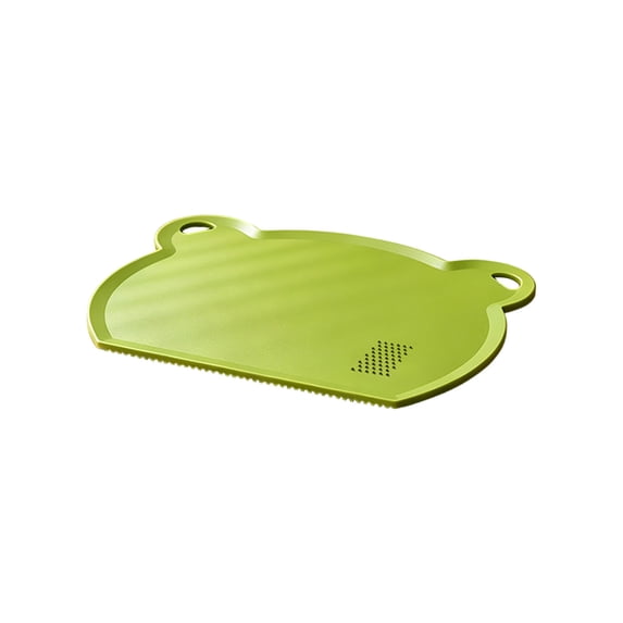 Miwamany Double Sided Plastic Cutting Board, Non Slip Thick Chopping Board for Meat and Vegetables, Dishwasher Safe TPU Kitchen Cutting Board with Leakage Groove (13x10.6in)