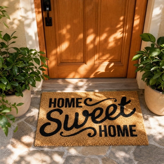 Miwamany Entrance Mat Stain Resistant Non-Slip Household Floor Mat,Indoor Outdoor Doormat for Front Door Entryway Porch Patio Bathroom