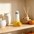thumbnail image 1 of Miwamany Gradient Color Resin Ghost Figurine, Cute Spooky Halloween Tabletop Statue, Waterproof Durable Mini Ornament for Mantel Shelf Desk Party Fall Festival Home Layout, 1 of 6