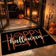 thumbnail image 1 of Miwamany Halloween Ghost Doormat, 15.7x23.6in Non-Slip Entry Rug with Welcome Lettering, Spooky Front Door Mat for Indoor Outdoor Porch Patio Fall Decor, 1 of 3