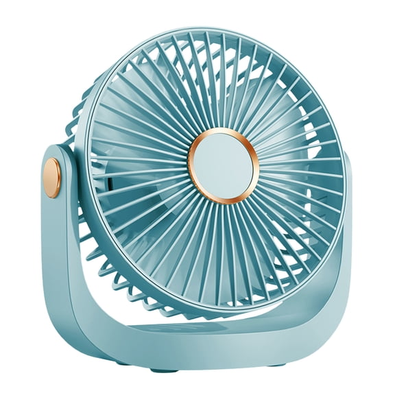 Miwamany High Velocity Rechargeable Desk Fan,Ultra Quiet Portable Small Table Fan with USB Charging,Powerful Silent Cooling for Office,Student Dormitory,Home Desktop and Outdoor Camping Use