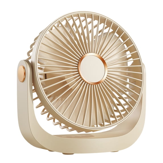 Miwamany High Velocity Rechargeable Desk Fan,Ultra Quiet Portable Small Table Fan with USB Charging,Powerful Silent Cooling for Office,Student Dormitory,Home Desktop and Outdoor Camping Use