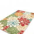 thumbnail image 1 of Miwamany Indoor Outdoor Area Rug, Washable Tropical Floral Non Slip Polyester Carpet with Rubber Backing, Waterproof Patio Mat for Living Room Poolside Backyard Balcony Camping High Traffic Decor, 1 of 7
