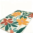 thumbnail image 1 of Miwamany Indoor Outdoor Area Rug, Washable Tropical Floral Non Slip Polyester Carpet with Rubber Backing, Waterproof Patio Mat for Living Room Poolside Backyard Balcony Camping High Traffic Decor, 1 of 7