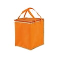 thumbnail image 1 of Miwamany Insulated Reusable Grocery Shopping Bags, Foldable Cooler Bag Food Delivery Bags with Hard Bottom Insert and Zippered Top, Stands Upright, Cooler Totes for Hot or Cold Food Transport, 1 of 6