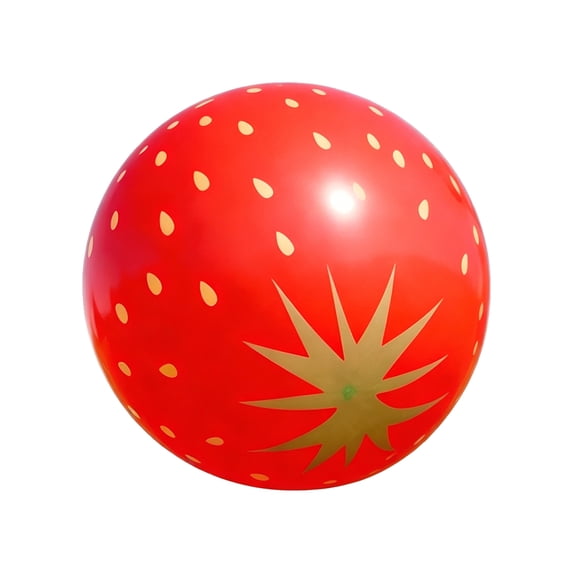 Miwamany Large 80cm Inflatable Outdoor Play Ball, Multi Color Rubber Bouncy Ball for Water Parks Beach Pool Entertainment, Lightweight Portable Party Game Toy for Kids Adults Summer (31.5in)