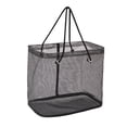 thumbnail image 1 of Miwamany Plastic Mesh Snap-Button Wash Bag,Wide Opening Portable Shower Organizer Tote,Handheld Travel Bath Caddy,Beach Toy Storage Net,Reinforced Strap for Gym,Pool,and Camping Essentials, 1 of 6