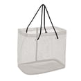 thumbnail image 1 of Miwamany Plastic Mesh Snap-Button Wash Bag,Wide Opening Portable Shower Organizer Tote,Handheld Travel Bath Caddy,Beach Toy Storage Net,Reinforced Strap for Gym,Pool,and Camping Essentials, 1 of 6