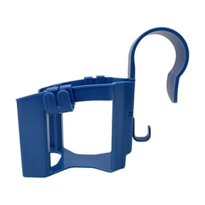Miwamany Poolside Cup Holder Clip On, Adjustable Drink Beverage Organizer Rack for Swimming Pool Rail, Multifunctional Phone Sunglasses Tray Storage for Outdoor Beach Chair Balcony Accessories