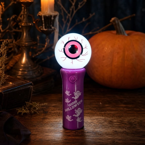 Miwamany Portable Plastic Kids Ghost Pumpkin LED Handheld Lantern 1PC Safe Warm Glow Mini Night Light, Lightweight Trick Or Treat Prop Party Indoor Outdoor Holiday Gift for Children
