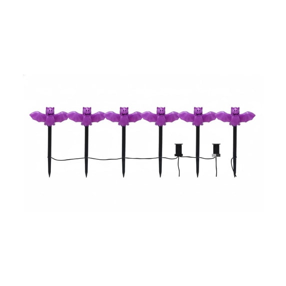 Miwamany Solar Powered Halloween Pathway Lights, 5pc Witch Ghost Pumpkin Ground Stakes, Waterproof LED Lawn Decor for Yard Garden Walkway, Outdoor Spooky Accent