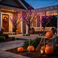 thumbnail image 1 of Miwamany Solar Powered Twig Lights, Halloween Artificial Branch LED Decor, Glowing Outdoor Pathway Bush Lamp for Yard Garden Lawn, Spooky Accent, 1 of 6