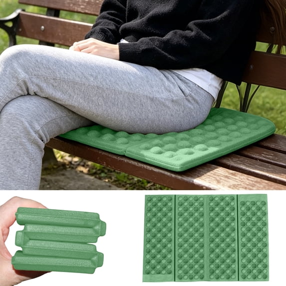 Miwamany Stadium Seat Pad, Camping Foam Pad, Foldable Z Stadium Seat Cushion Insulated Sitting Pad for Camping Backpacking Stadium Outdoor Picnic, Hiking, Mountaineering,Bleachers