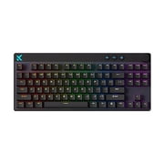 Mix 87 Ultra Gaming Wired Magnetic Switch Mechanical Keyboard   Hall Effect Switches, Hot-Swappable Keys, Custom RGB Lighting, Multi-Function Knob, Low-Latency High-Precision   Black