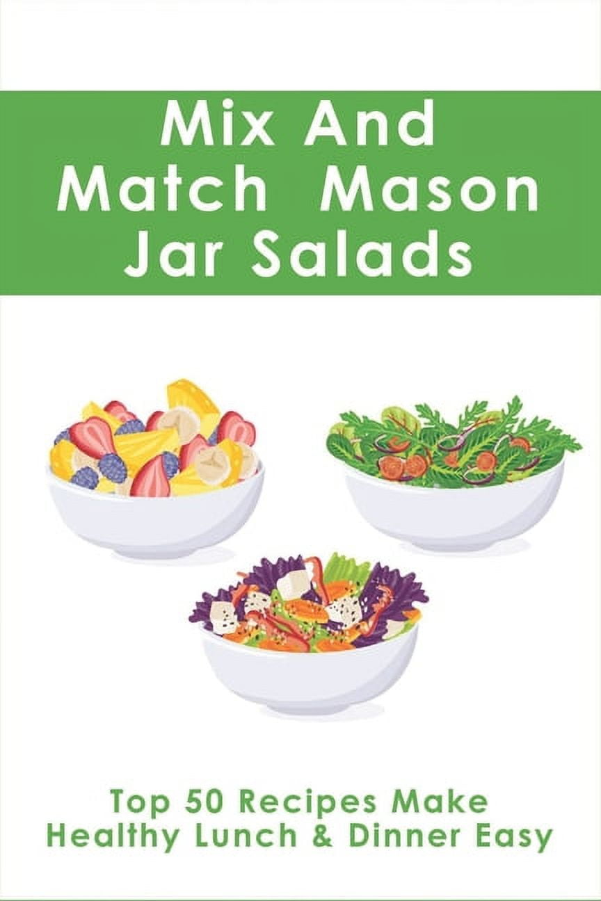 5 Mix & Match Mason Jar Salad Recipes {Healthy Lunches}