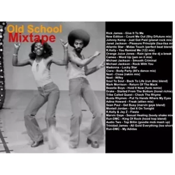 Mix Cd Run Dmc Audio Two Marvin Gaye R Kelly Busta Rhymes Drake Mark Morrison 80