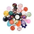 thumbnail image 1 of Mix Color Fusion Mix Stone Floral Pin-Brooch, 1 of 5