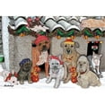 thumbnail image 1 of Mix Dog With Cat Holiday Boxed Cards, 1 of 1