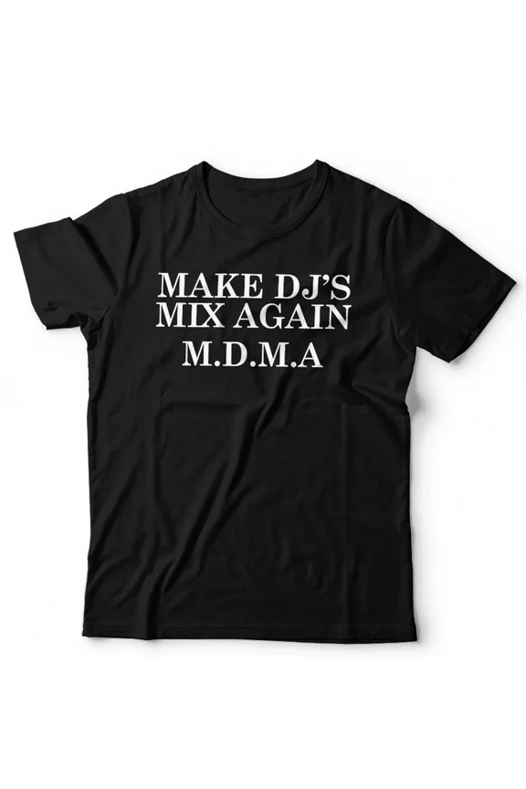 Mix It Proper Retro DJ Culture Humor EDM House Dance Beat Unisex T-Shirt, up to size 5XL