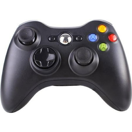 Mix-Play Wireless Game Controller Joypad for XBOX 360 - Black