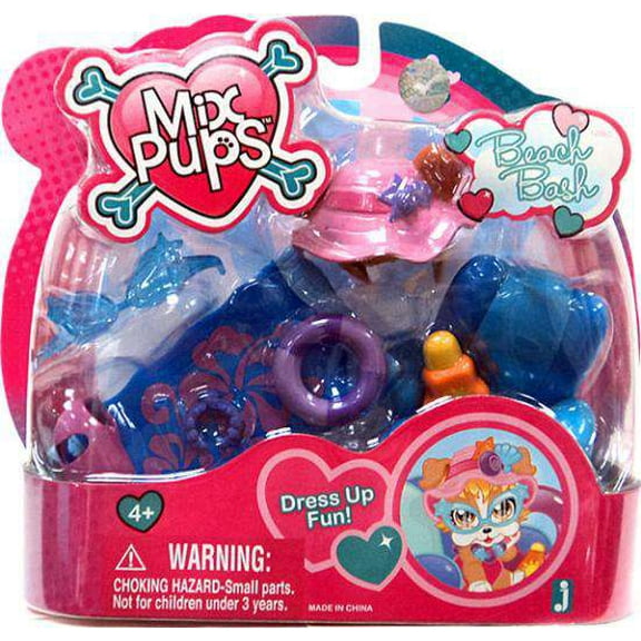 Mix Pups Beach Bash Playset