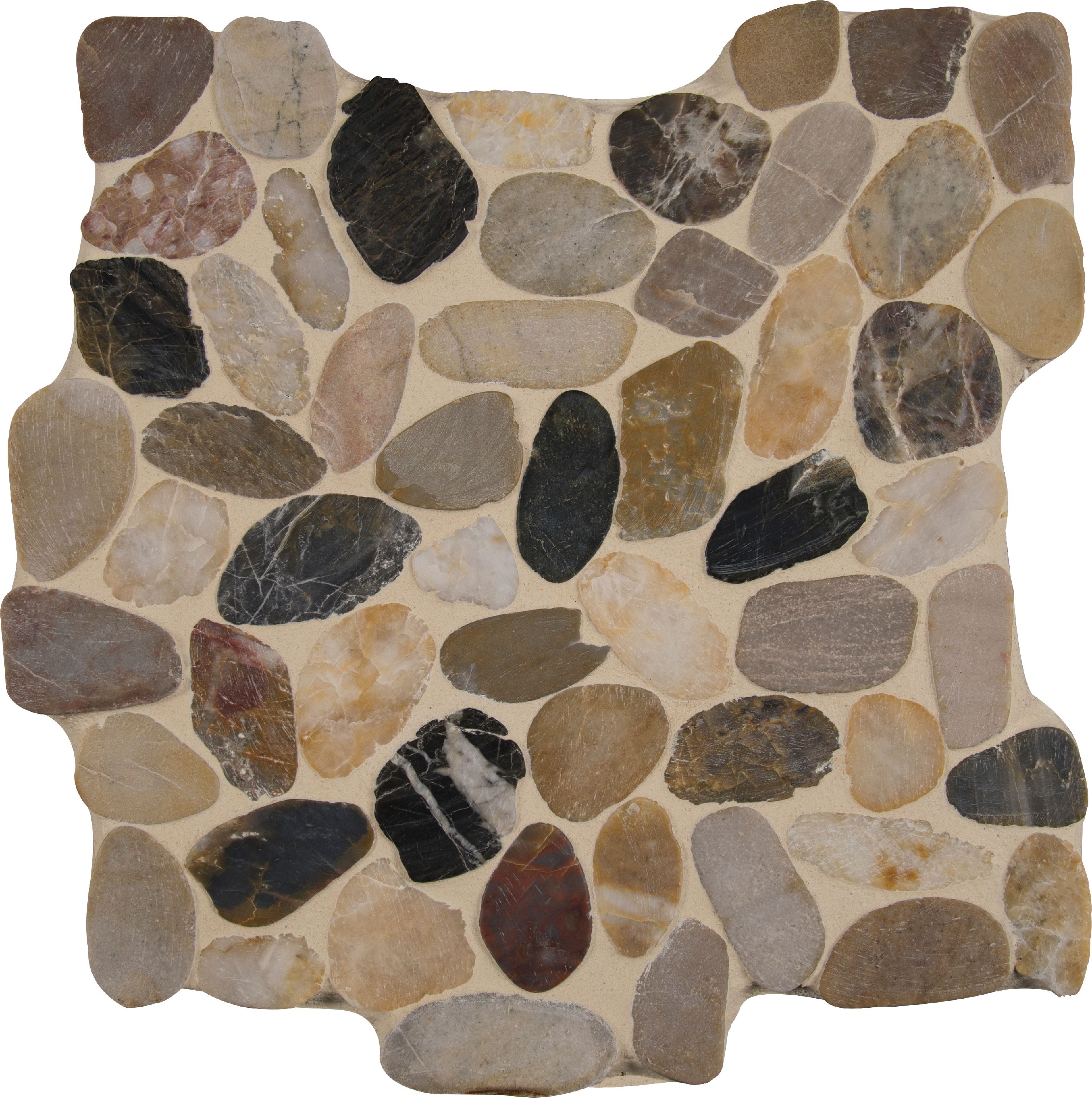 river rocks, nature tile collection