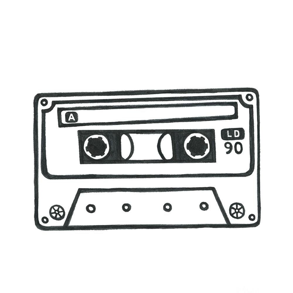 Mix Tape Poster Print Studio ML (24 x 24)