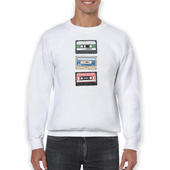 Mix Tape Vii Sweatshirt Men -June Erica Vess Designs, Male Medium