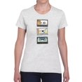 thumbnail image 1 of Mix Tape Viii. T-Shirt Women -June Erica Vess Designs, Female x-Large, 1 of 4