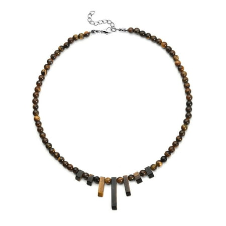SHOP LC Mix Tigers Eye Necklace for Women Jewelry Size 18-20" Ct 132.84 Birthday Gifts for Women