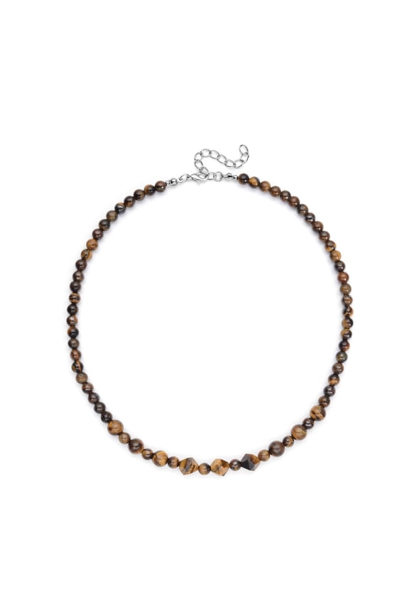 Mix Yellow Tigers Eye Beaded Necklace for Women Jewelry Birthday Gifts for Women Size 18-20" Ct 138.50 Birthday Gifts