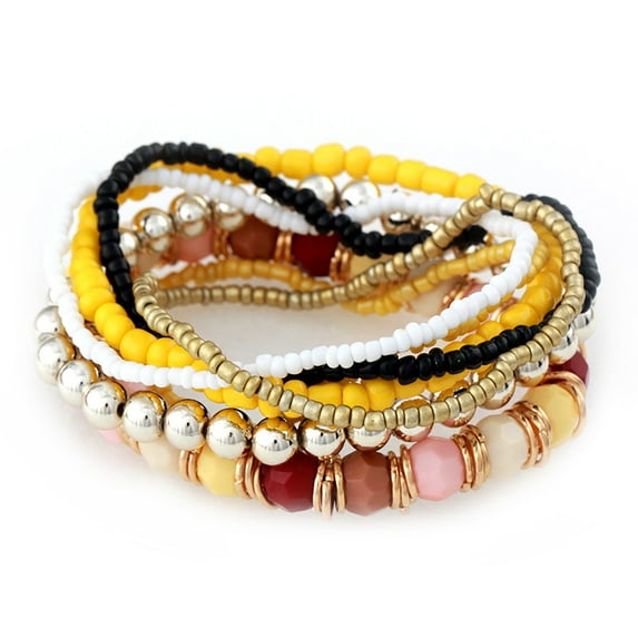 Mix and Match Multiple Colors of Mizhu Bracelet for Women
